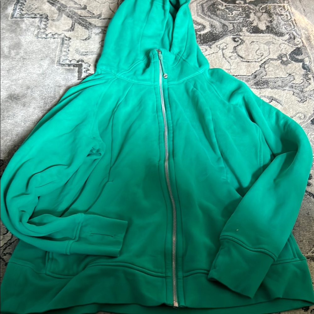 Green Zip-Up Hoodie lululemon